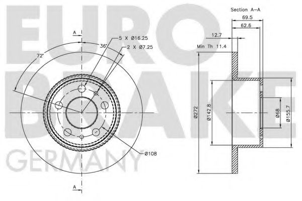 Disc frana 2