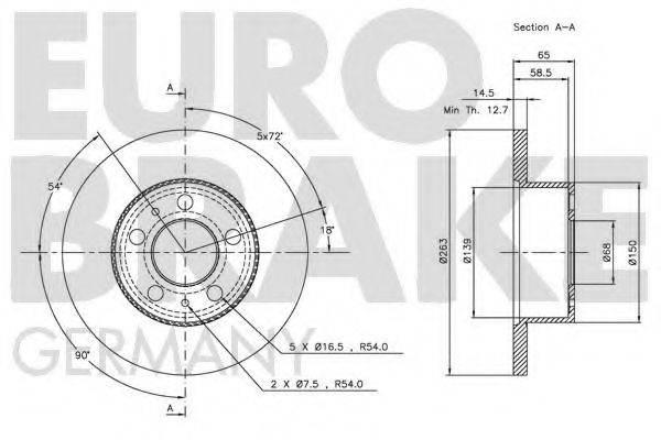 Disc frana 2