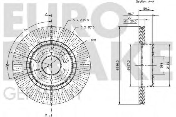 Disc frana 2