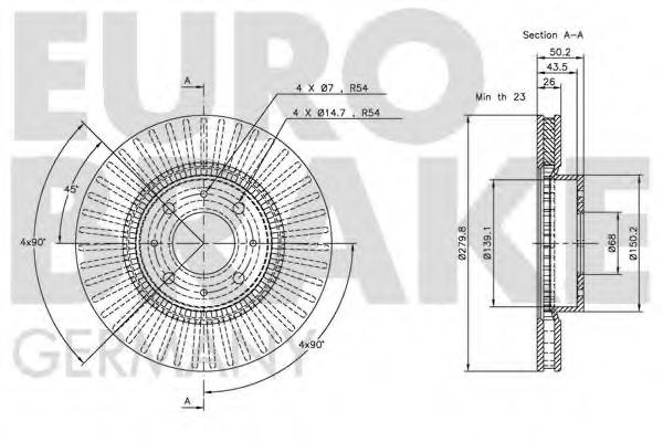 Disc frana 3