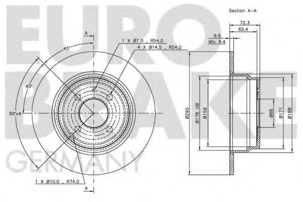 Disc frana 3