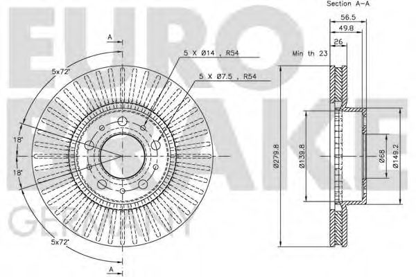 Disc frana 3