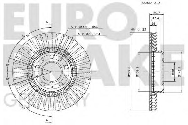 Disc frana 3