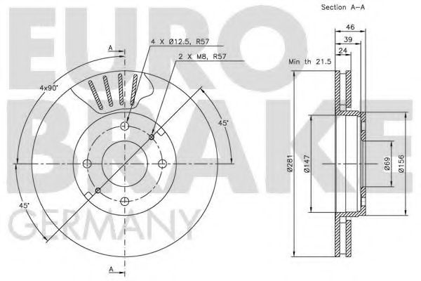 Disc frana 3