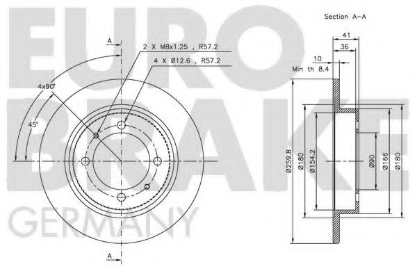 Disc frana 3