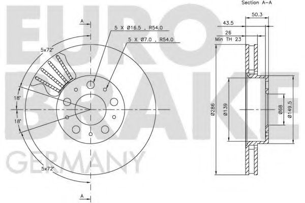 Disc frana 3