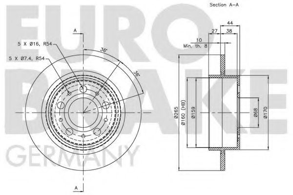 Disc frana 2