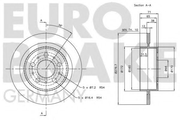 Disc frana 2