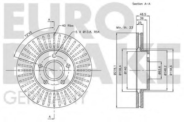 Disc frana 3