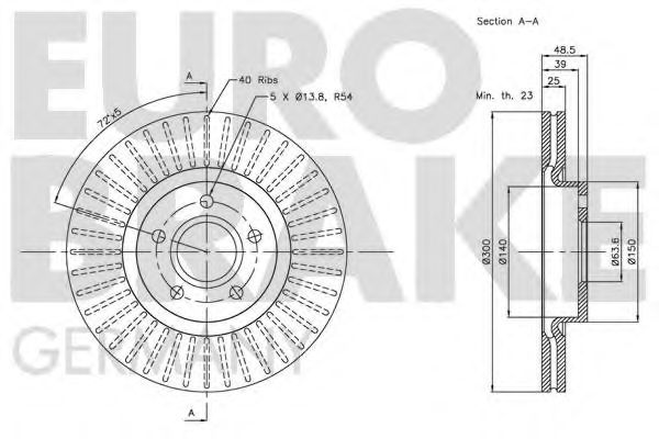 Disc frana 3