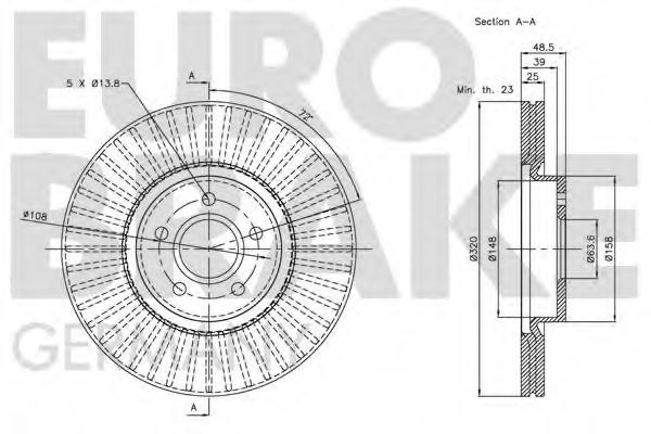 Disc frana 3