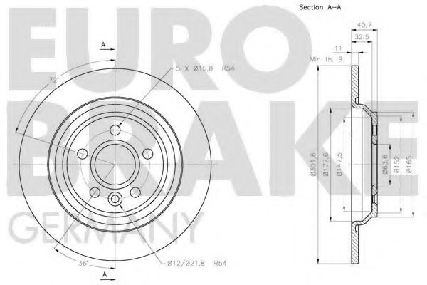 Disc frana 3