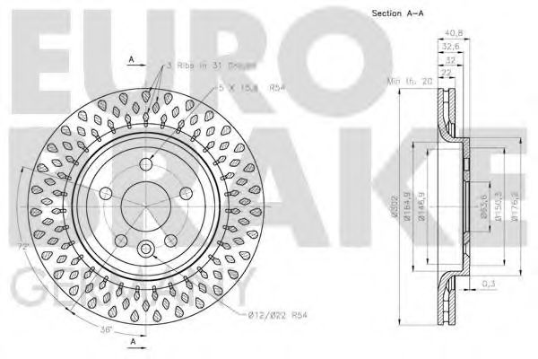 Disc frana 3