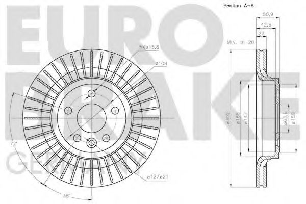 Disc frana 3