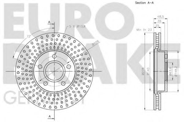 Disc frana 3