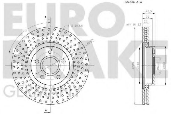 Disc frana 3