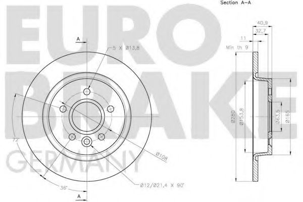 Disc frana 3