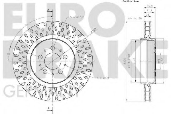 Disc frana 3