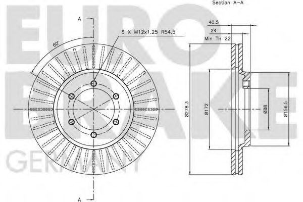 Disc frana 2
