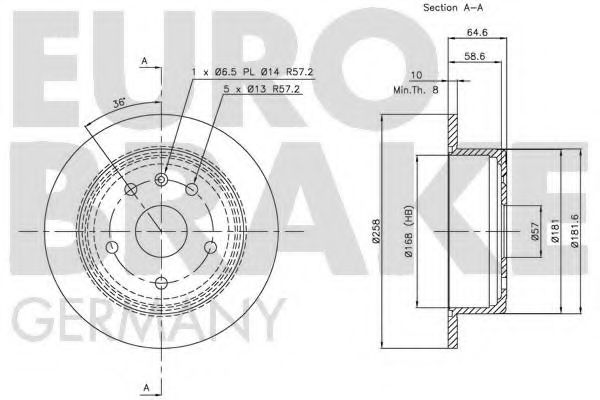 Disc frana 2
