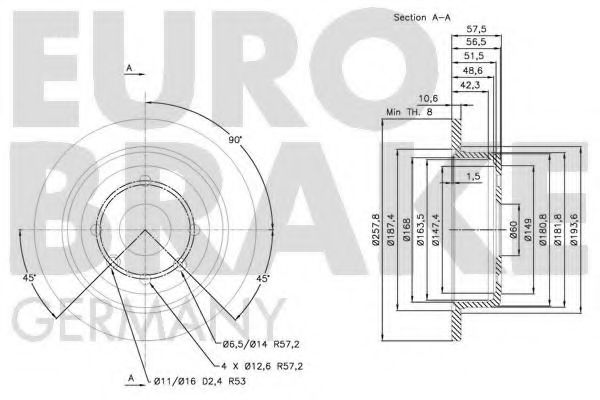 Disc frana 3