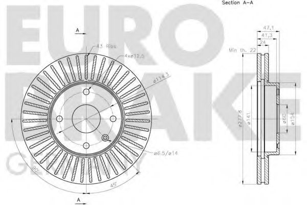 Disc frana 3