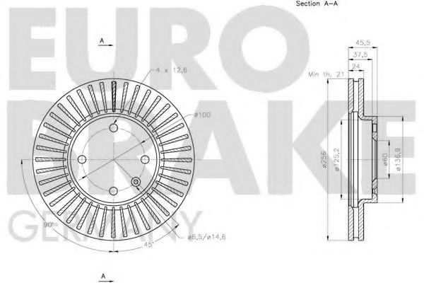 Disc frana 3