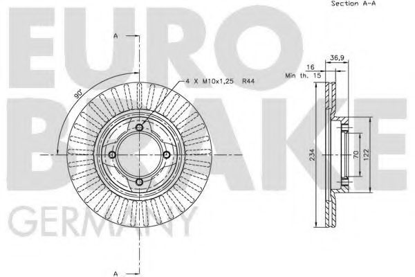 Disc frana 2