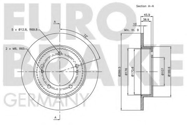 Disc frana 2