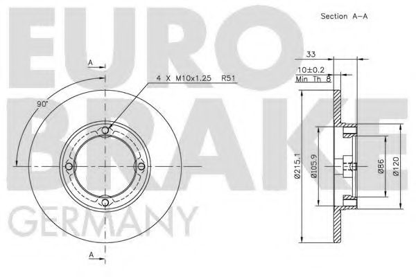 Disc frana 2