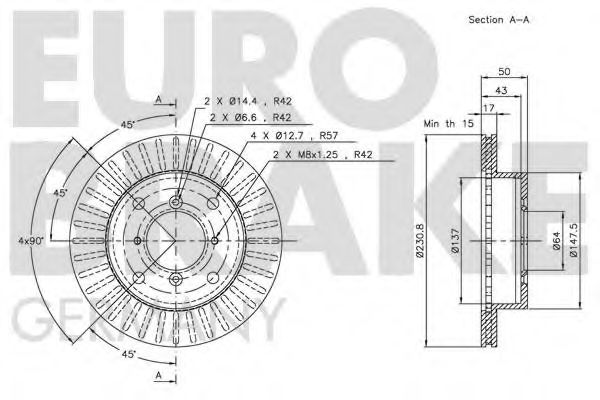 Disc frana 3