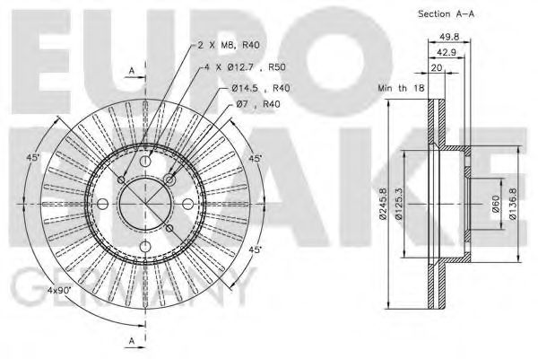 Disc frana 3