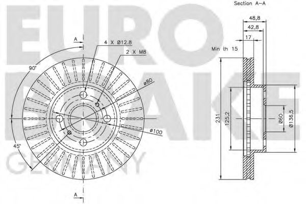 Disc frana 3