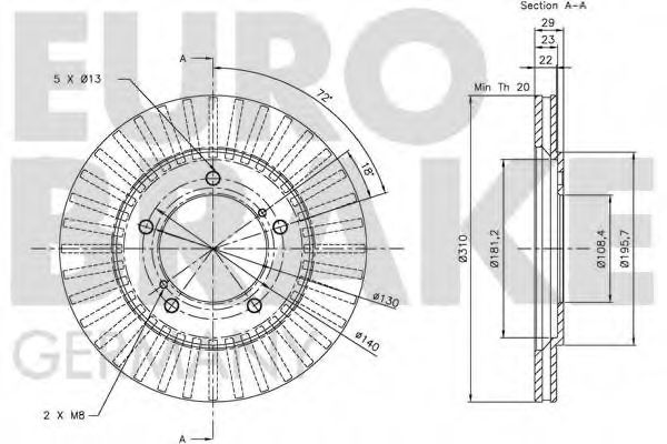 Disc frana 3