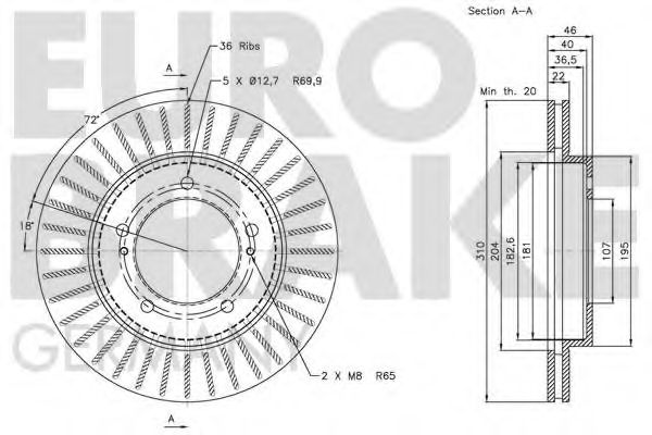 Disc frana 2