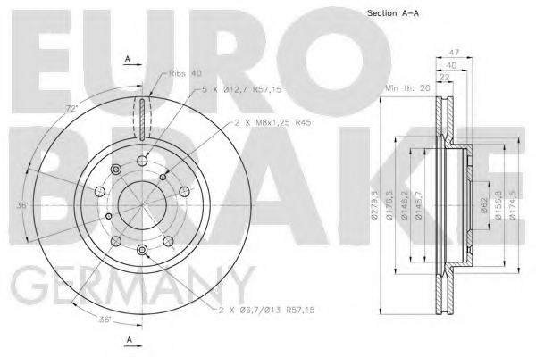 Disc frana 3