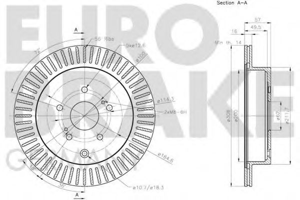 Disc frana 3