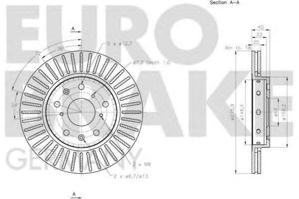 Disc frana 3