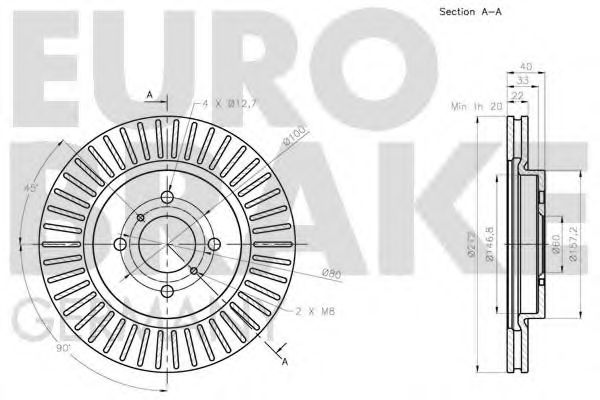 Disc frana 3