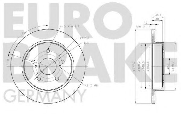 Disc frana 2