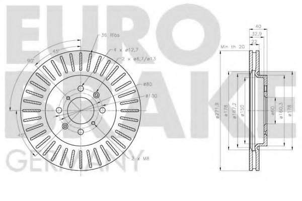 Disc frana 2