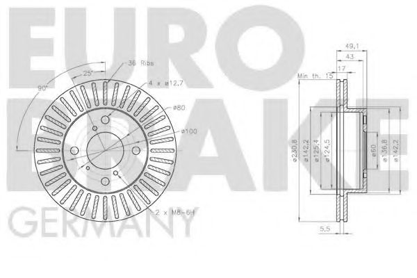 Disc frana 2