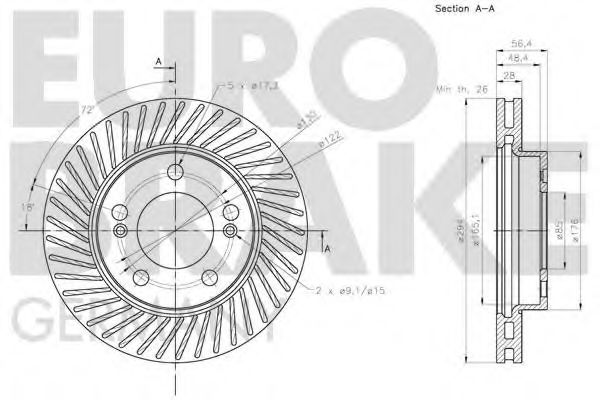 Disc frana 3