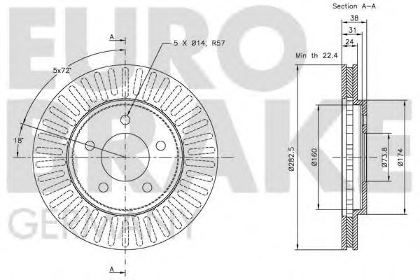 Disc frana 3