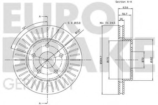 Disc frana 3