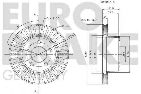 Disc frana 3
