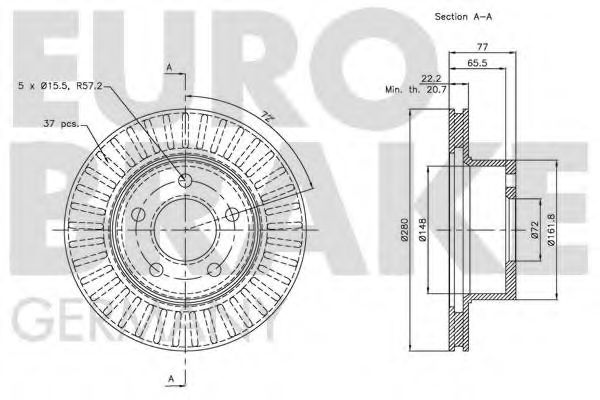 Disc frana 2