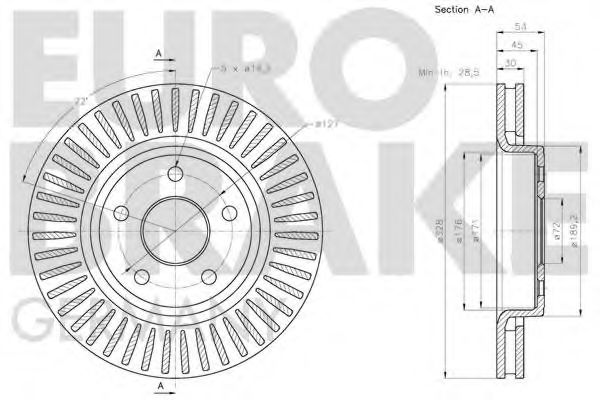 Disc frana 3