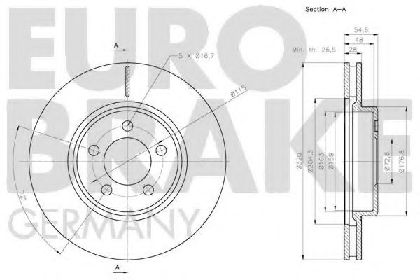 Disc frana 3
