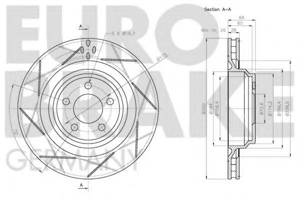 Disc frana 3